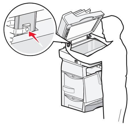 LEXMARK X782 - Entfernen des Scanneroberteils - 3