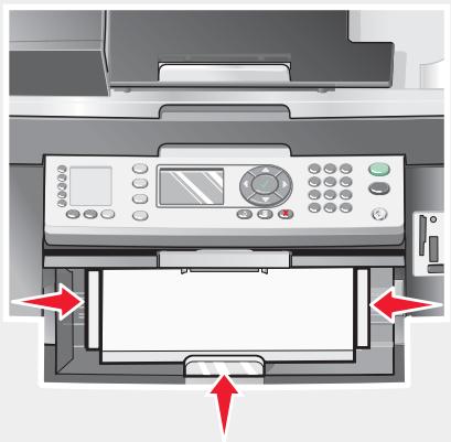 LEXMARK X8350 - Verwenden Sie nur neues, glattes Papier. - 1
