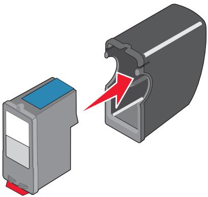 LEXMARK X8350 - Umgang mit den Tintenpatronen - 1