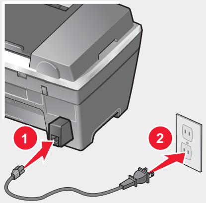 LEXMARK X8350 - Ein/Aus-Taste leuchtet nicht - 1