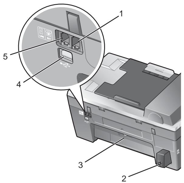 LEXMARK X8350 - Die Teile des Druckers - 2