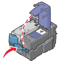 LEXMARK X8350 - Entfernen einer benutzten Tintenpatrone - 2