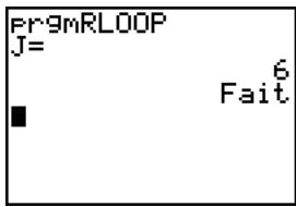 TEXAS INSTRUMENTS TI-76.FR - Résultat - 6