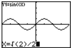 TEXAS INSTRUMENTS TI-76.FR - Pour commencer : dessiner une tangente - 4