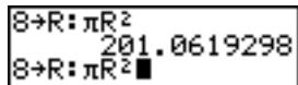 TEXAS INSTRUMENTS TI-76.FR - Entrées contenant plusieurs commandes - 1