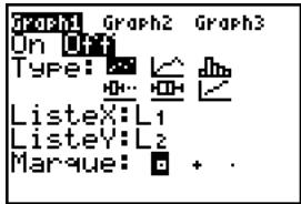 TEXAS INSTRUMENTS TI-76.FR - Pour commencer : longueur et période d'un pendule - 6