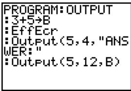 TEXAS INSTRUMENTS TI-76.FR - Résultat - 1