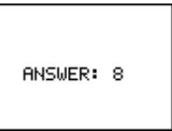 TEXAS INSTRUMENTS TI-76.FR - Résultat - 2