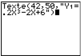 TEXAS INSTRUMENTS TI-76.FR - Directement sur un graphe - 2