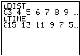 TEXAS INSTRUMENTS TI-76.FR - Sélectionner des points de données sur un graphe (suite) - 4