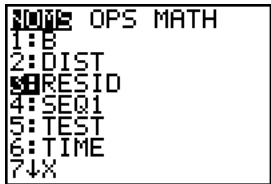 TEXAS INSTRUMENTS TI-76.FR - Pour commencer : longueur et période d'un pendule - 14
