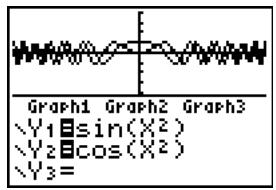 TEXAS INSTRUMENTS TI-76.FR - Choix du mode écran partagé - 1