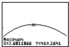 TEXAS INSTRUMENTS TI-76.FR - Calculer le maximum - 5