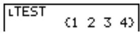 TEXAS INSTRUMENTS TI-76.FR - Menu LIST NOMS - 2