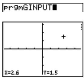 TEXAS INSTRUMENTS TI-76.FR - Afficher un graphe avec input - 2