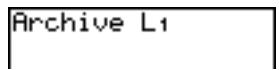TEXAS INSTRUMENTS TI-84 PLUS SILVER - Archiver et désarchiver les variables - 2