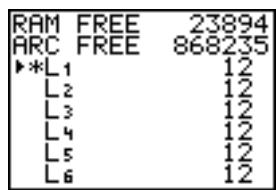TEXAS INSTRUMENTS TI-84 PLUS SILVER - Archiver et désarchiver les variables - 7
