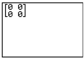 TEXAS INSTRUMENTS TI-84 PLUS SILVER - Premiers contacts : utilisation du menu de raccourcis MTRX - 2