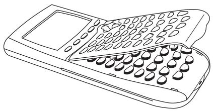 TEXAS INSTRUMENTS TI-84 PLUS SILVER - Retrait d'une façade - 1