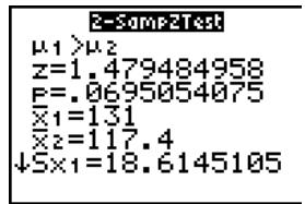 TEXAS INSTRUMENTS TI-84 PLUS SILVER - Éditeurs d'estimations pour les instructions de STAT TESTS - 9