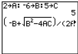 TEXAS INSTRUMENTS TI-84 PLUS SILVER - Affichage de résultats complexes - 3