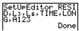 TEXAS INSTRUMENTS TI-84 PLUS SILVER - Le menu STAT EDIT - 4