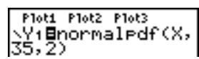 TEXAS INSTRUMENTS TI-84 PLUS SILVER - Menu DISTRI - 1
