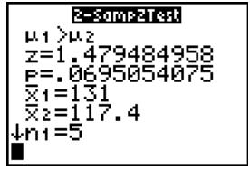 TEXAS INSTRUMENTS TI-84 PLUS SILVER - Éditeurs d'estimations pour les instructions de STAT TESTS - 10