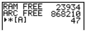TEXAS INSTRUMENTS TI-84 PLUS SILVER - Pour commencer : transfert de variables - 5