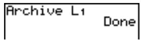 TEXAS INSTRUMENTS TI-84 PLUS SILVER - Archiver et désarchiver les variables - 3