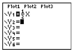 TEXAS INSTRUMENTS TI-84 PLUS SILVER - Modification des réglages d'une table de valeurs à partir de l'écran table - 1