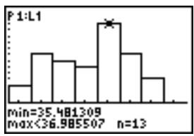 TEXAS INSTRUMENTS TI-84 PLUS SILVER - Représentation graphique des données statistiques introduites dans des listes - 6