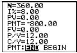 TEXAS INSTRUMENTS TI-84 POCKET.FR - Exemple : calcul de la part du capital restant due après chaque versement d'un prêt - 2
