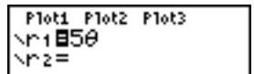 TEXAS INSTRUMENTS TI-84 POCKET.FR - Les variables window et les menus y-vars - 3