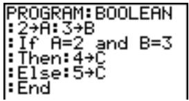TEXAS INSTRUMENTS TI-84 POCKET.FR - Utilisation des opérations booléennes - 1