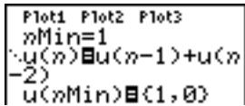TEXAS INSTRUMENTS TI-84 POCKET.FR - Suites récursives - 1