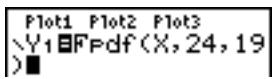 TEXAS INSTRUMENTS TI-84 POCKET.FR - Menu DISTRI - 5