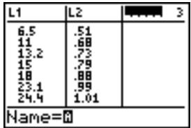 TEXAS INSTRUMENTS TI-84 POCKET.FR - Pour commencer : longueur et période d'un pendule - 13