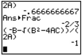 TEXAS INSTRUMENTS TI-84 POCKET.FR - Conversion en fraction - 5