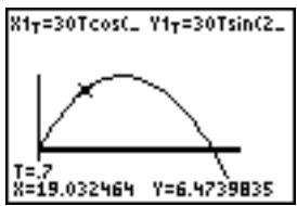 TEXAS INSTRUMENTS TI-84 POCKET.FR - Pour commencer : trajet d'une boule - 10