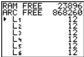 TEXAS INSTRUMENTS TI-84 POCKET.FR - Archiver et désarchiver les variables - 3