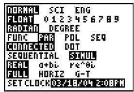 TEXAS INSTRUMENTS TI-84 POCKET.FR - Pour commencer : trajet d'une boule - 1