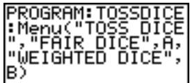 TEXAS INSTRUMENTS TI-84 POCKET.FR - Programme - 1