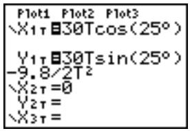 TEXAS INSTRUMENTS TI-84 POCKET.FR - Pour commencer : trajet d'une boule - 3