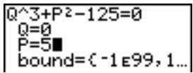 TEXAS INSTRUMENTS TI-84 POCKET.FR - Résolution d'une variable dans l'éditeur de résolution - 2