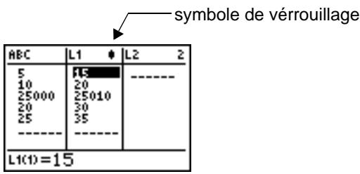 TEXAS INSTRUMENTS TI-84 POCKET.FR - Association d'une formule à un nom de liste dans l'éditeur de listes statistiques - 2