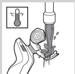 PHILIPS RQ1280CC - Cleaning the shaving unit - 3