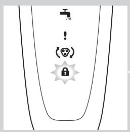 PHILIPS RQ1280CC - De reisvergrendeling deactiveren - 2