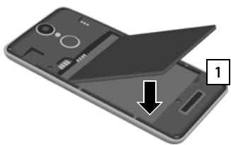 GIGASET GS160H - Retirer la batterie : - 1