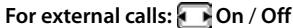 GIGASET R650H - Setting time control for external calls - 13